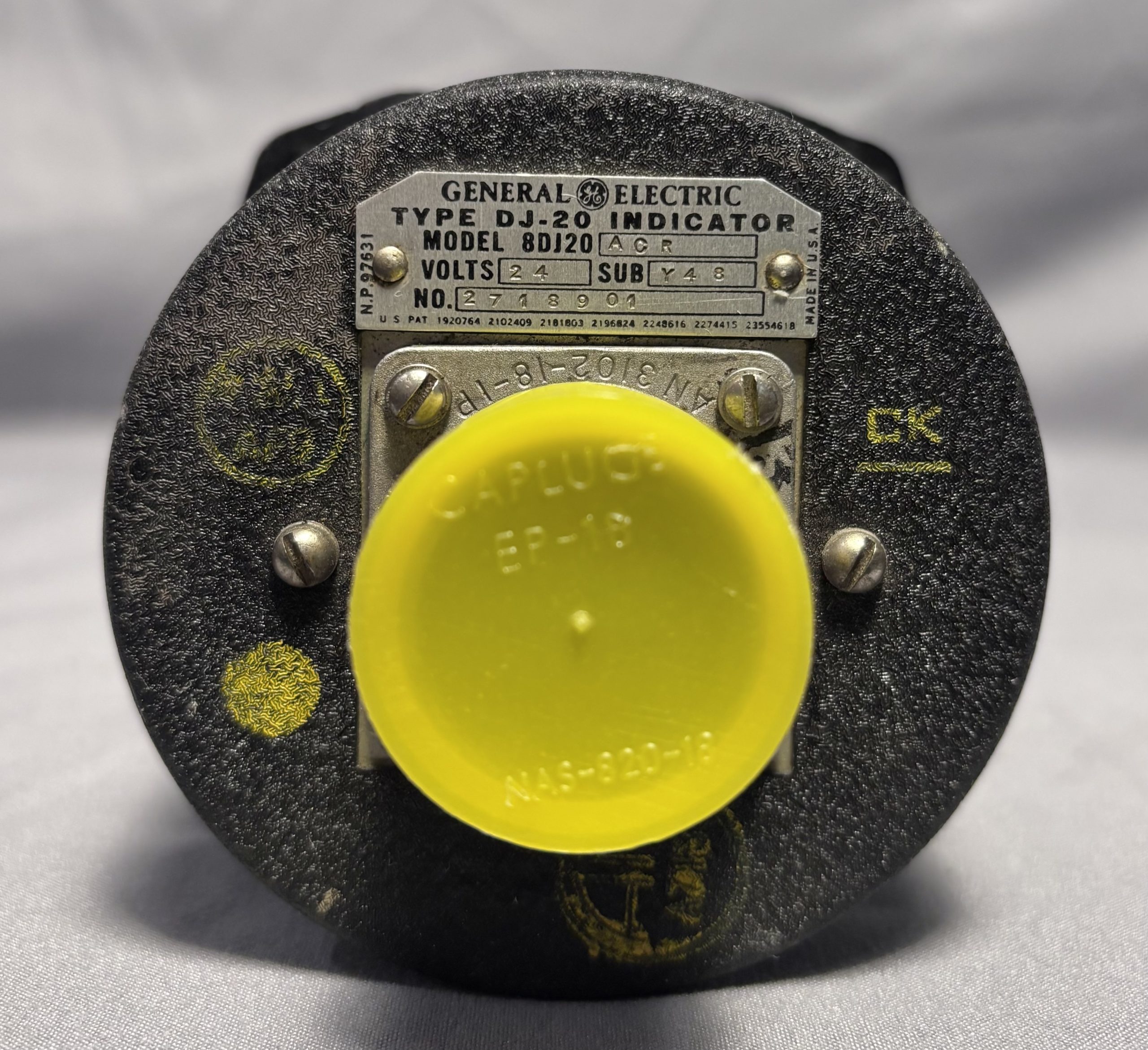 WWII SBD Dauntless Fuel Gauge – General Electric – Working – Excellent Condition - Image 3