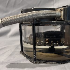 Original WWII Mark IX Aircraft Compass – PBY Catalina – Working – Needs Fluid