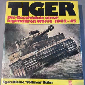 RARE GERMAN TIGER TANK HISTORY – German Language – Excellent Condition